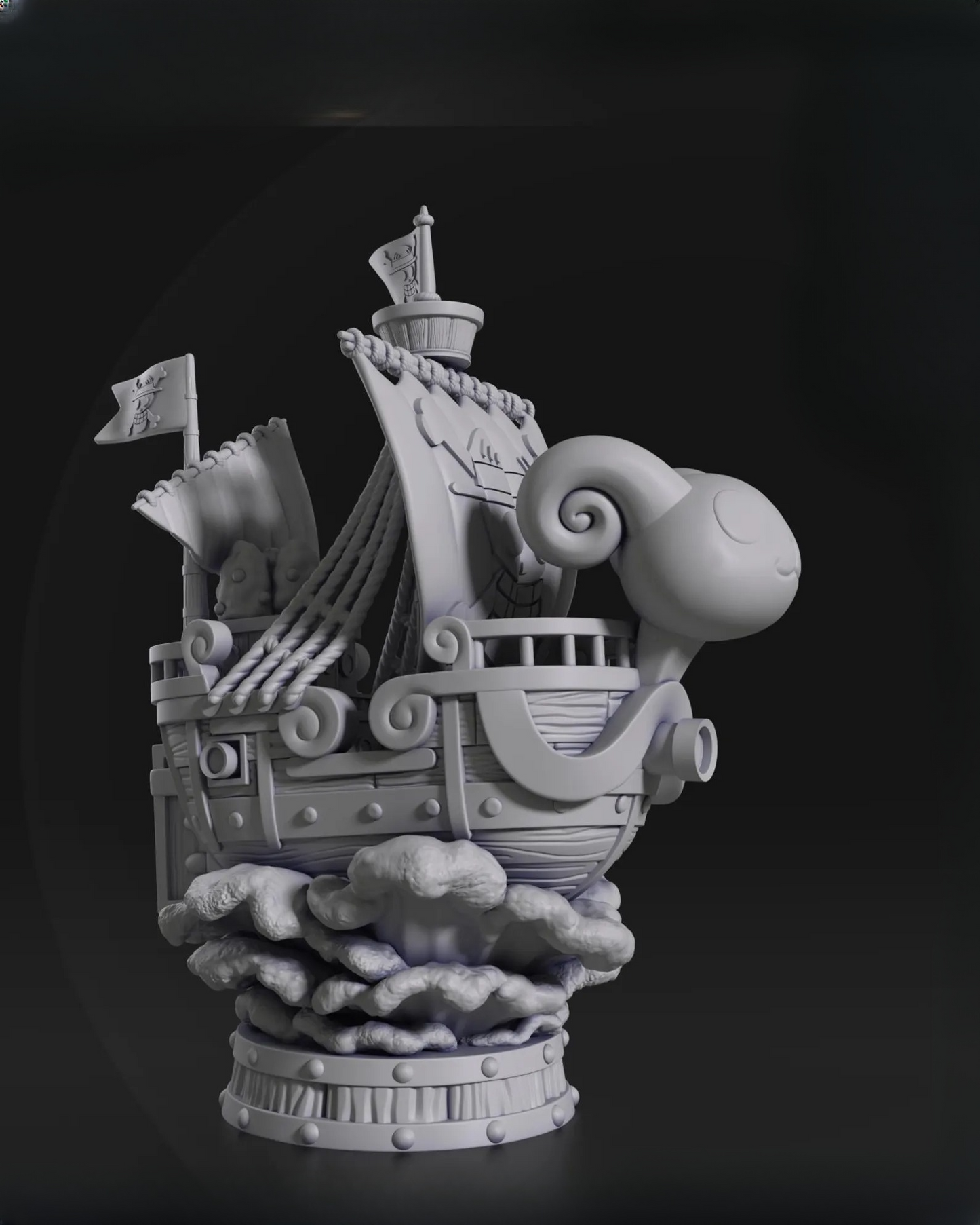 0075 Chibi Going Merry - STL 3D Print Files