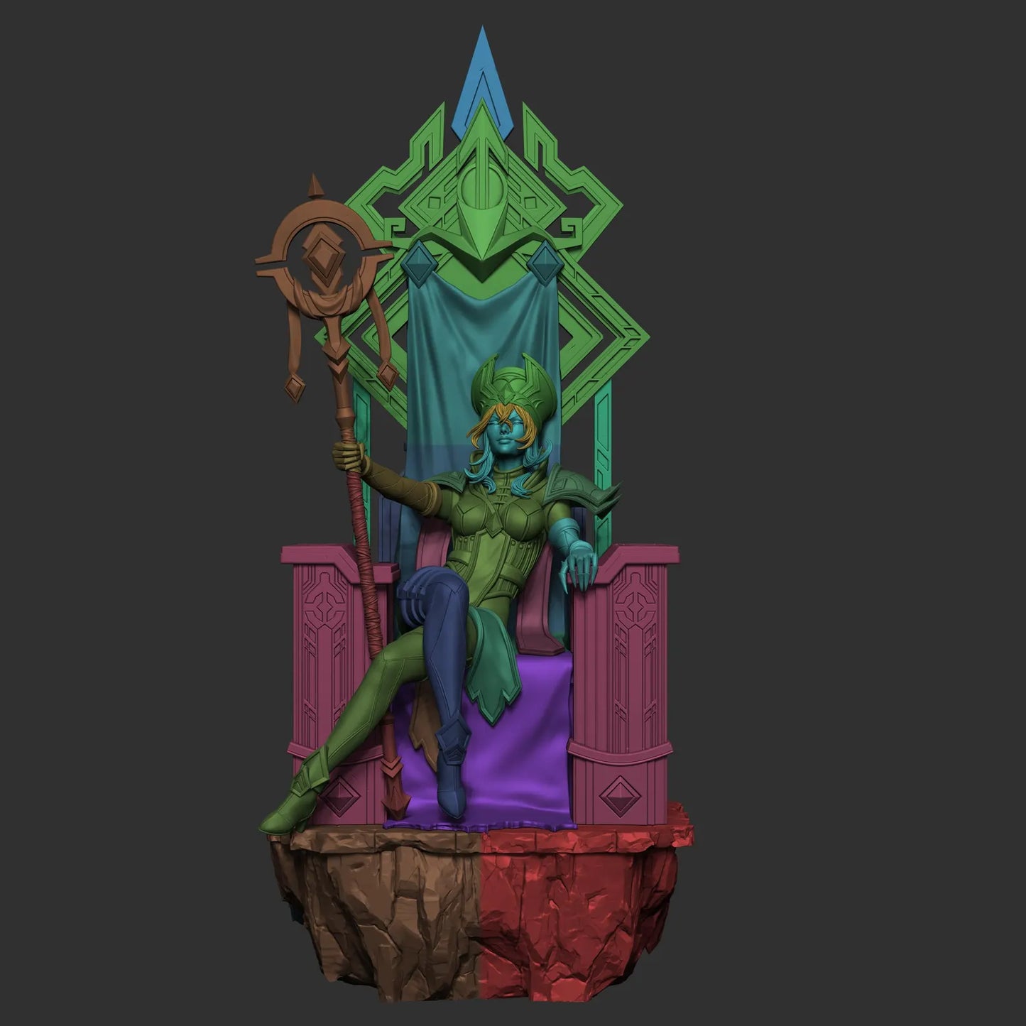 0383 Sally Whitemane - STL 3D Print Files