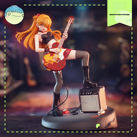 1840 Asuka Langley Soryu_NeonGenesisEvangelion - STL 3D Print Files