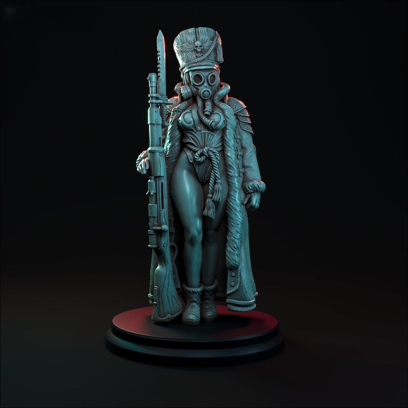 1691 Fusilier_Miniature - STL 3D Print Files