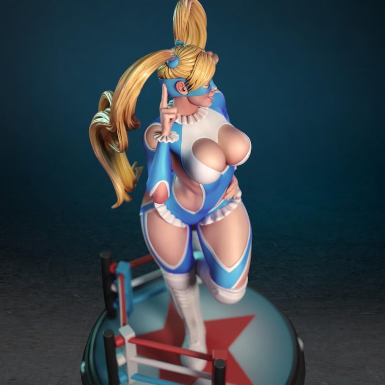 2186 Rainbow Mika_Street Fighter NSFW - STL 3D Print Files