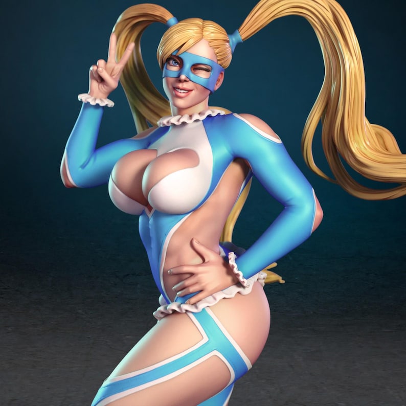 2186 Rainbow Mika_Street Fighter NSFW - STL 3D Print Files
