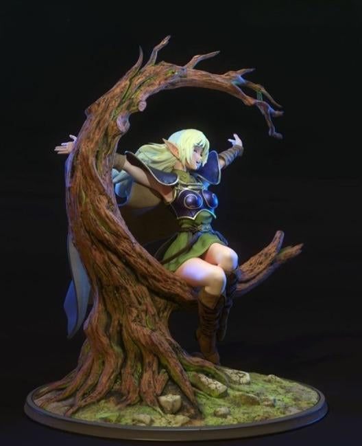 1755 Deedlit the Wind-Caller - STL 3D Print Files