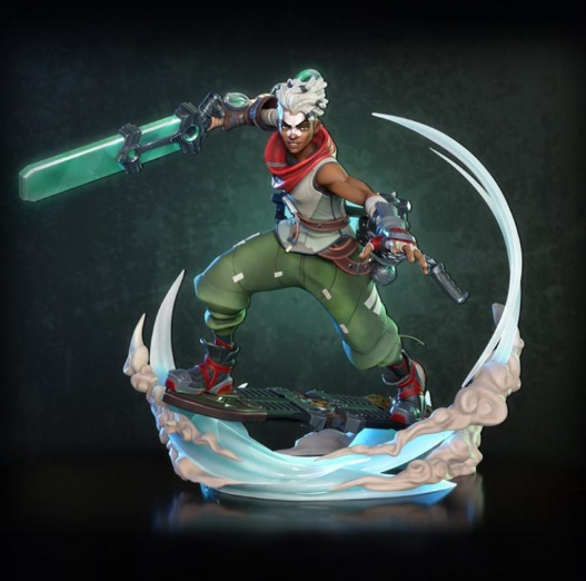 1845 Ekko_League of Legends - STL 3D Print Files