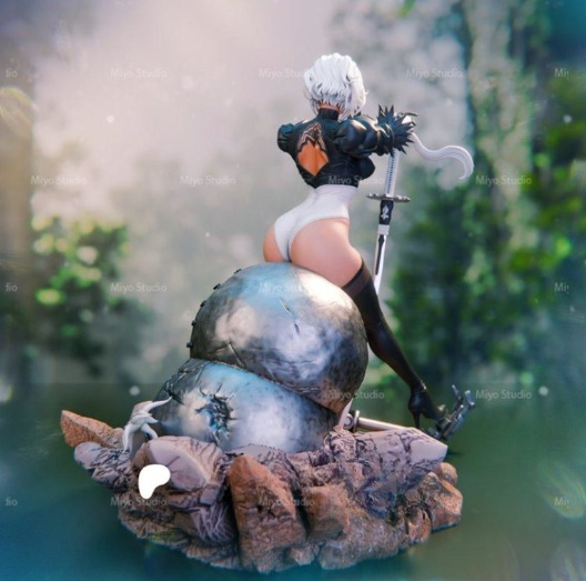 1744 2BNier_Automata NSFW - STL 3D Print Files