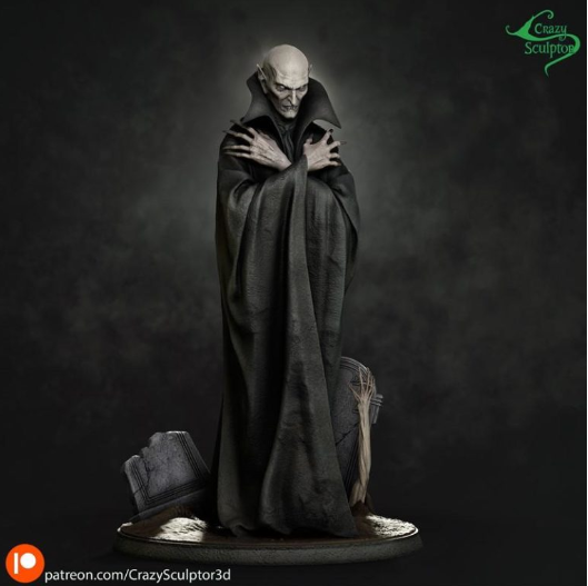 1955 Vampire Count Orlok_Nosferatu - STL 3D Print Files