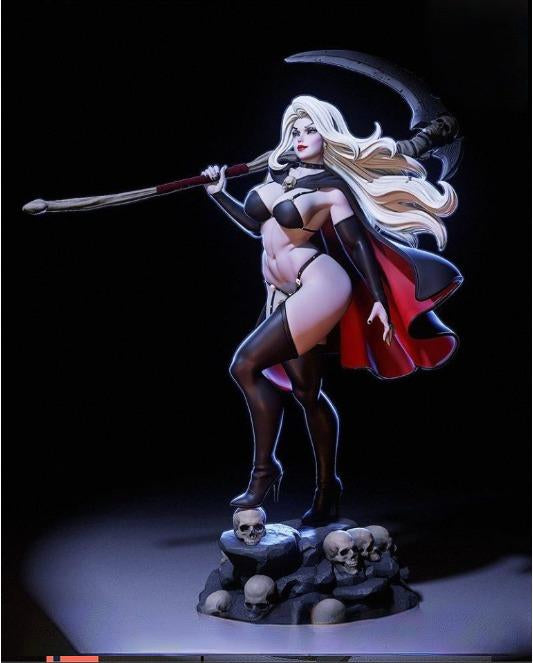 1701 The Dead Maiden_Lady Death NSFW - STL 3D Print Files
