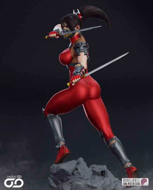 1920 Taki_The Soulcalibur NSFW - STL 3D Print Files