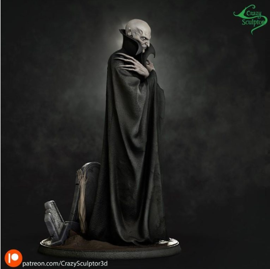1955 Vampire Count Orlok_Nosferatu - STL 3D Print Files