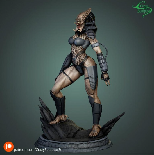 1954 Predator_Yautja - STL 3D Print Files