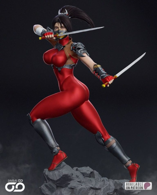 1920 Taki_The Soulcalibur NSFW - STL 3D Print Files