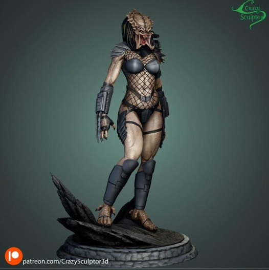 1954 Predator_Yautja - STL 3D Print Files