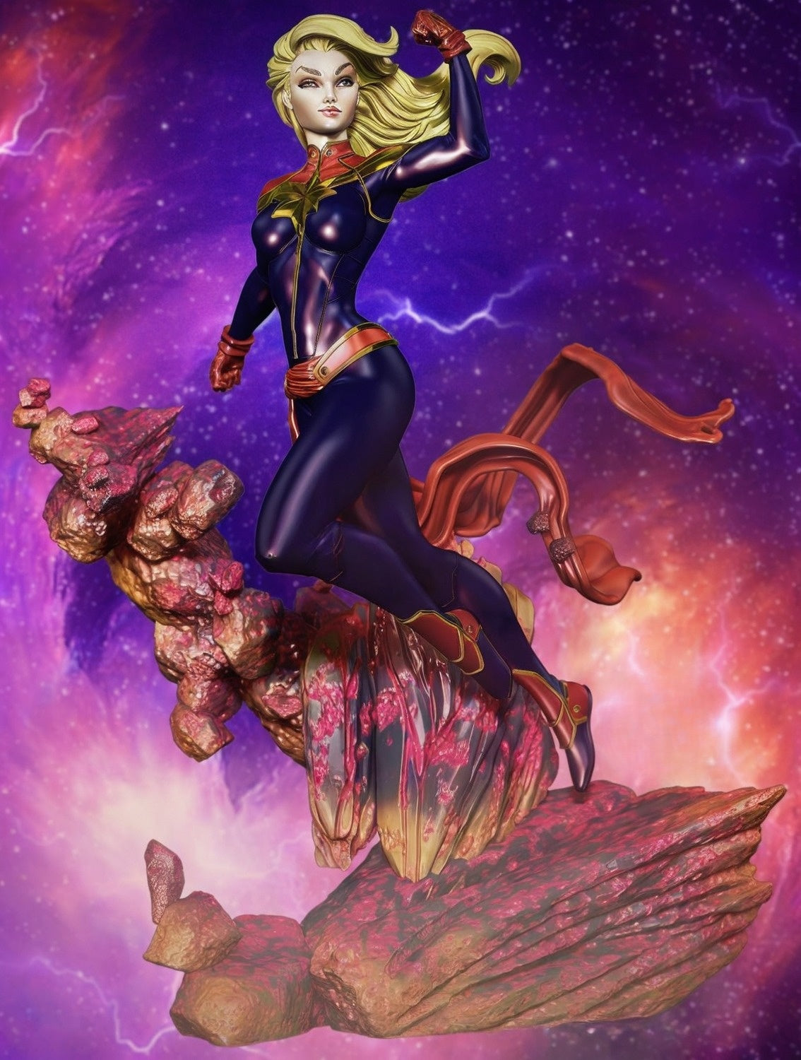 1159 Carol Danvers_Captain Marvel - STL 3D Print Files