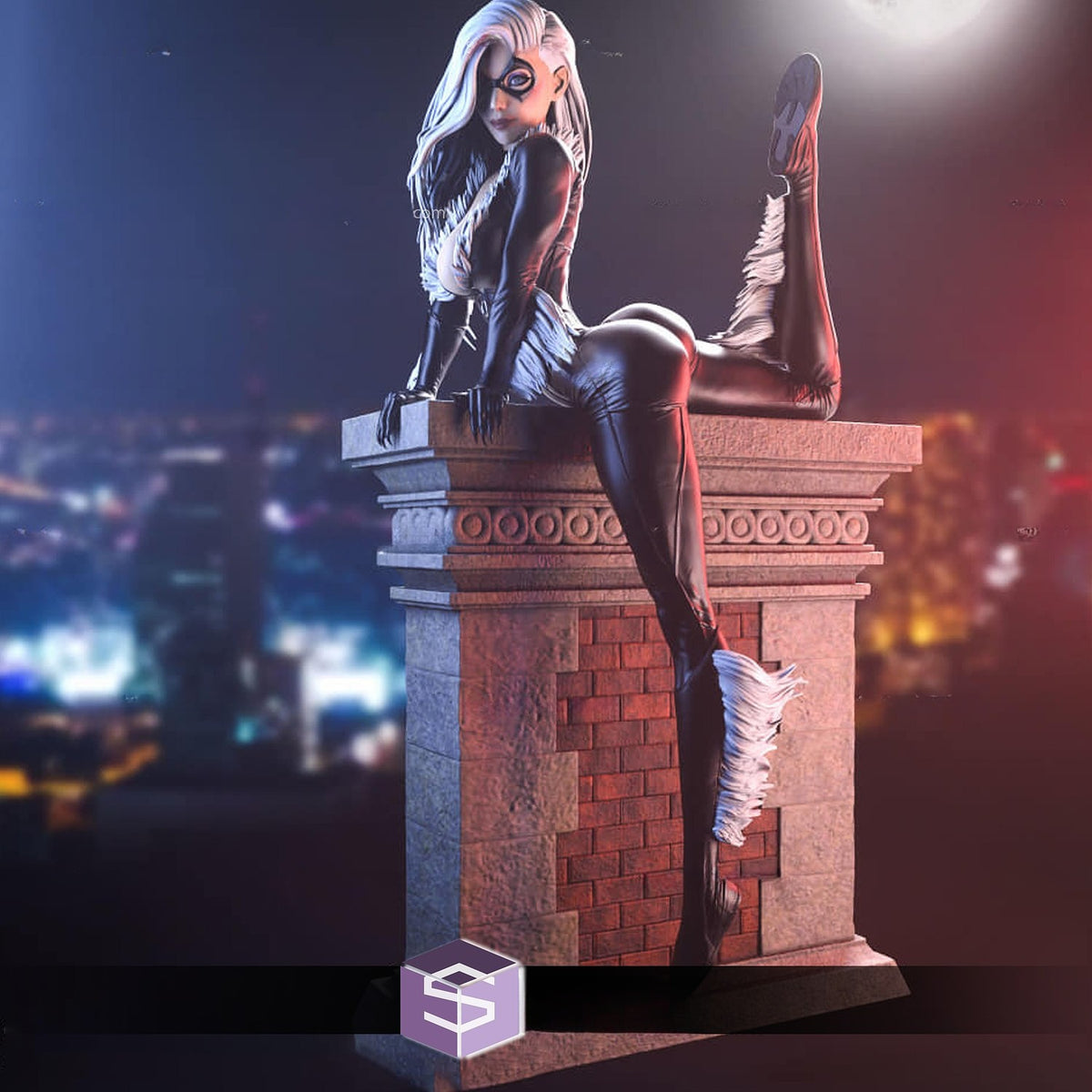 1861 Black Cat - STL 3D Print Files