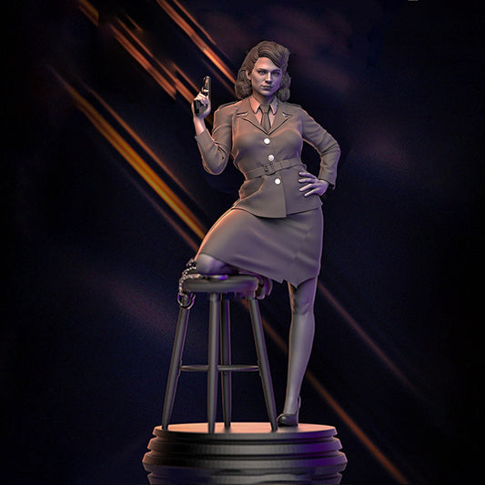 1154 Agent Carter_Marvel comics - STL 3D Print Files