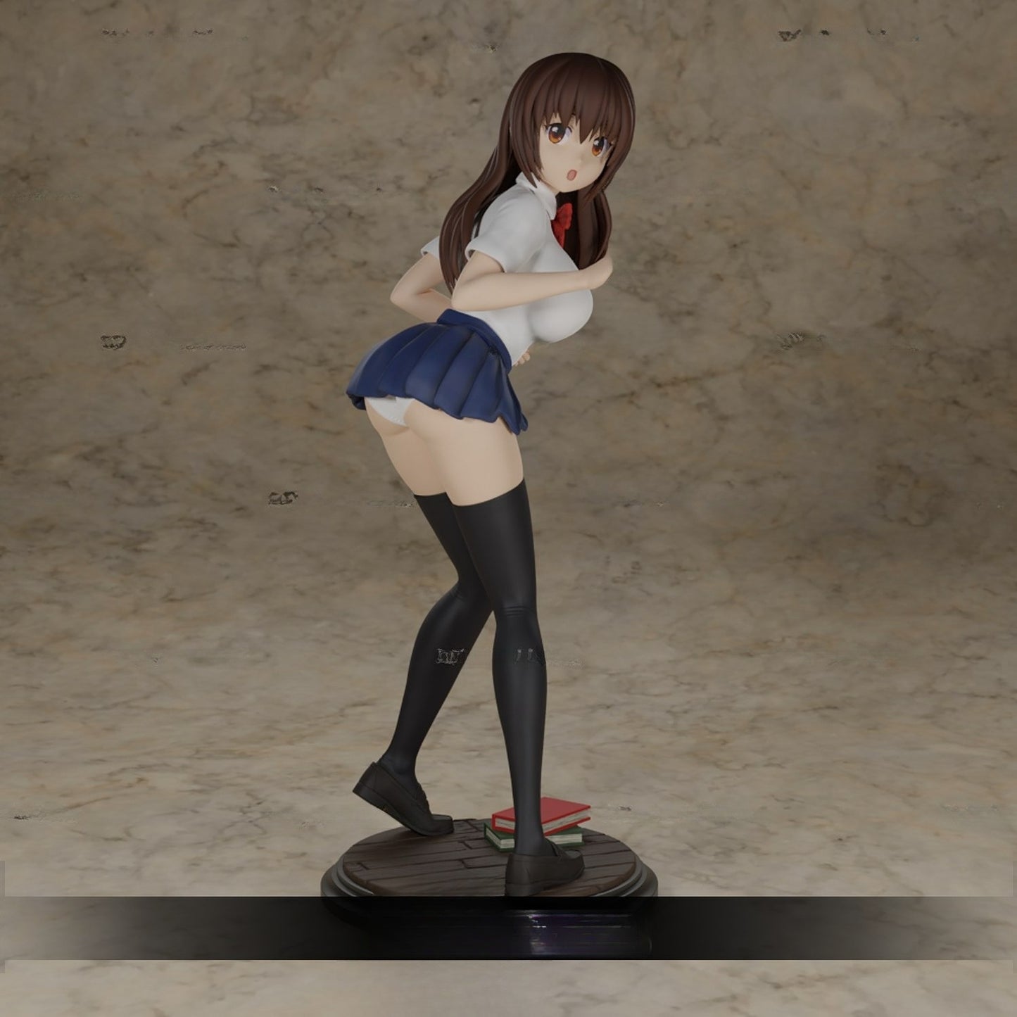 1097 Naughty Anime_Schoolgril NSFW - STL 3D Print Files