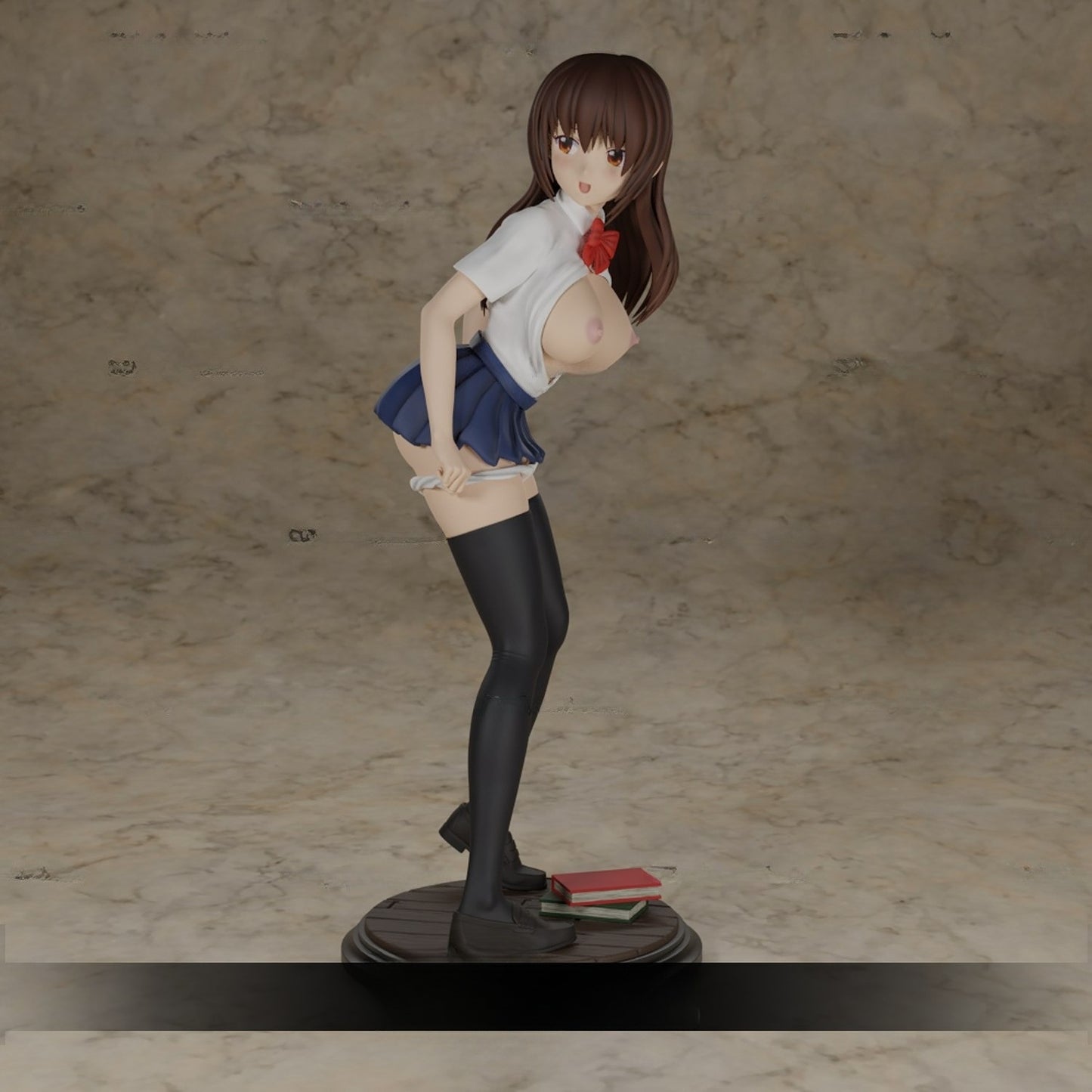 1097 Naughty Anime_Schoolgril NSFW - STL 3D Print Files