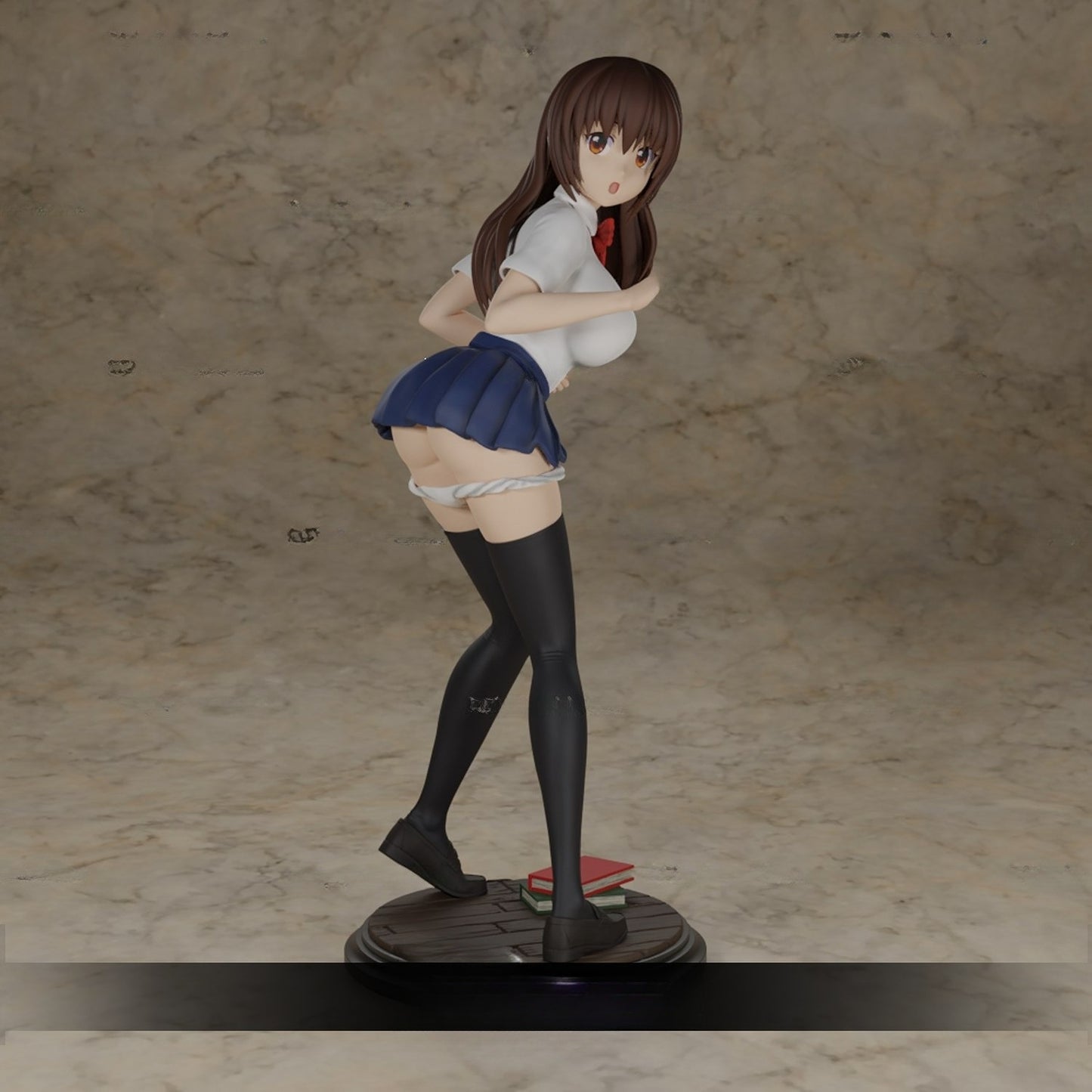 1097 Naughty Anime_Schoolgril NSFW - STL 3D Print Files