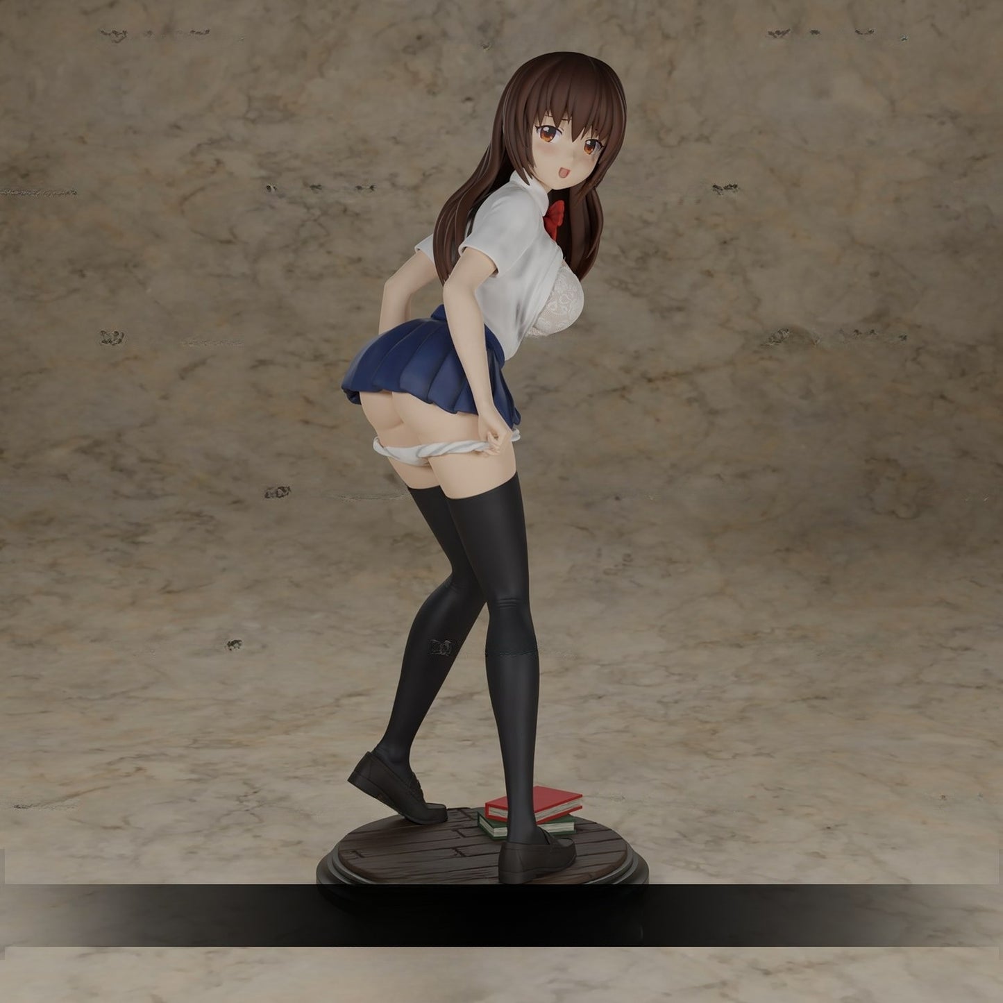 1097 Naughty Anime_Schoolgril NSFW - STL 3D Print Files