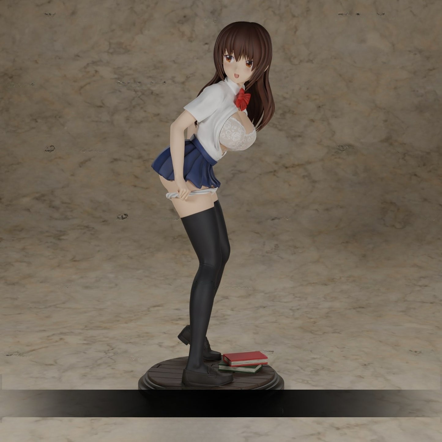 1097 Naughty Anime_Schoolgril NSFW - STL 3D Print Files