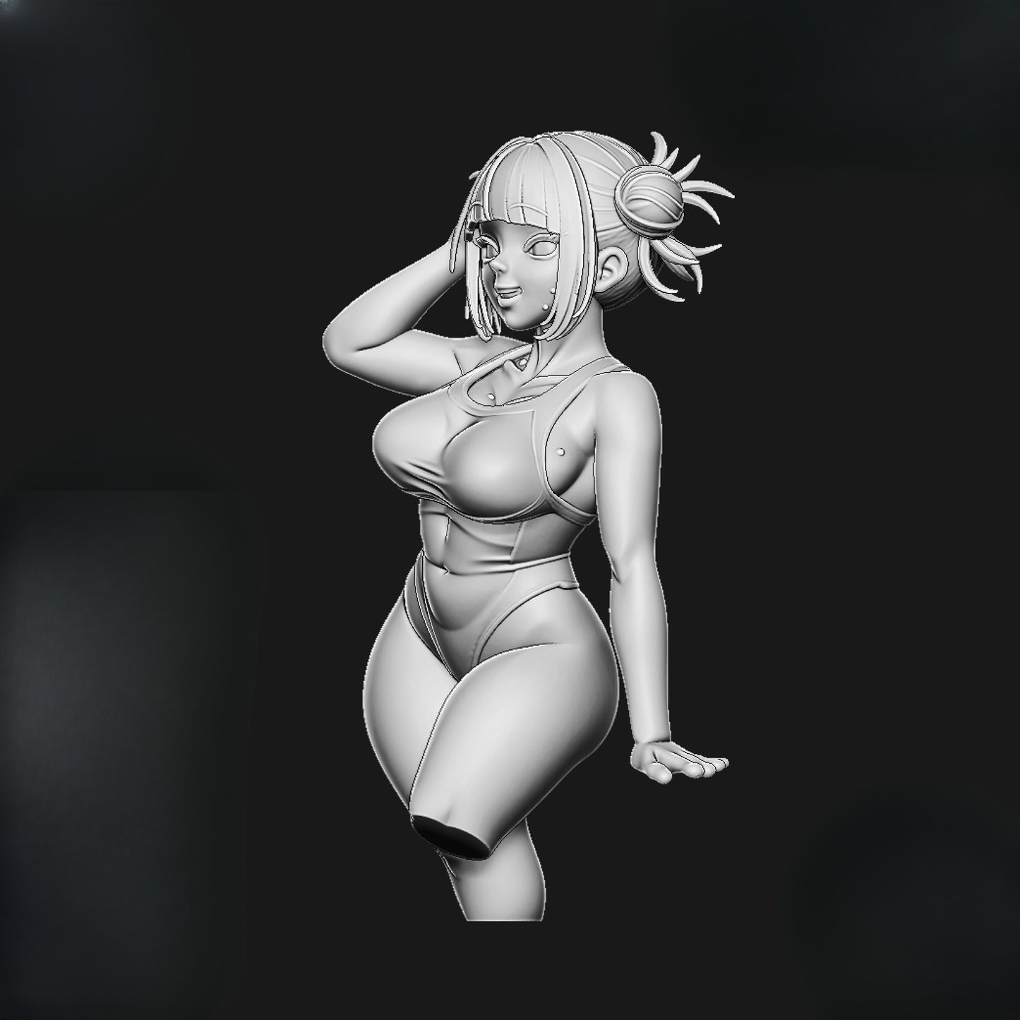 1457 HimikoToga_My Hero Academia BUST - STL 3D Print Files