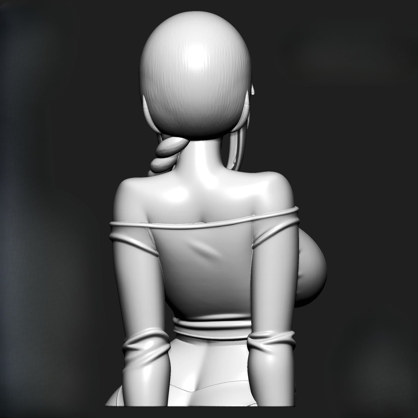 1451 Makima_ChainsawMan_Bust - STL 3D Print Files