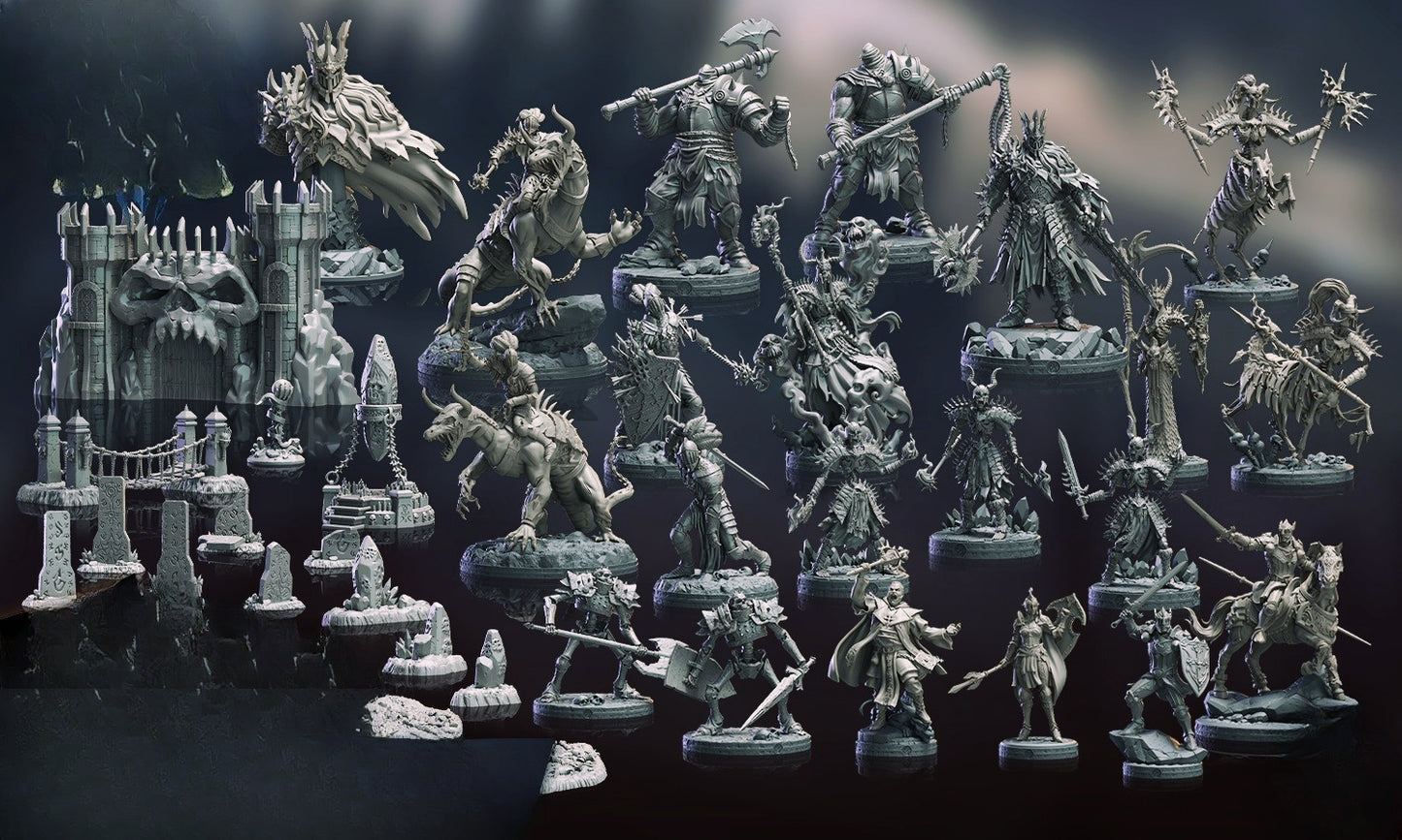 0693 Death Bringers - STL 3D Print Files
