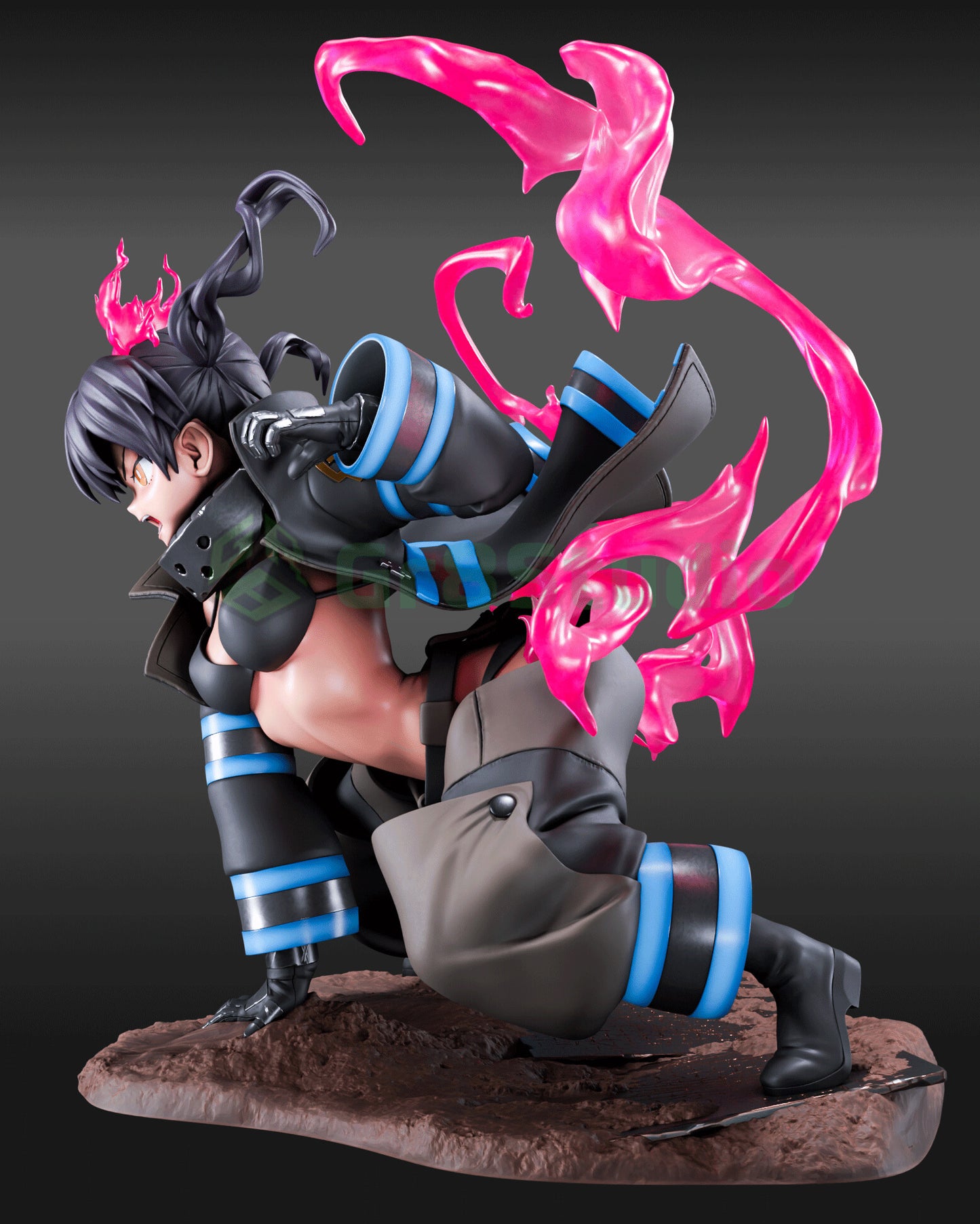0993 Tamaki Kotatsu_Fire Force NSFW - STL 3D Print Files