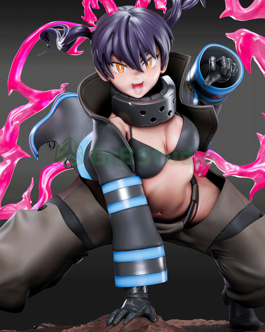 0993 Tamaki Kotatsu_Fire Force NSFW - STL 3D Print Files