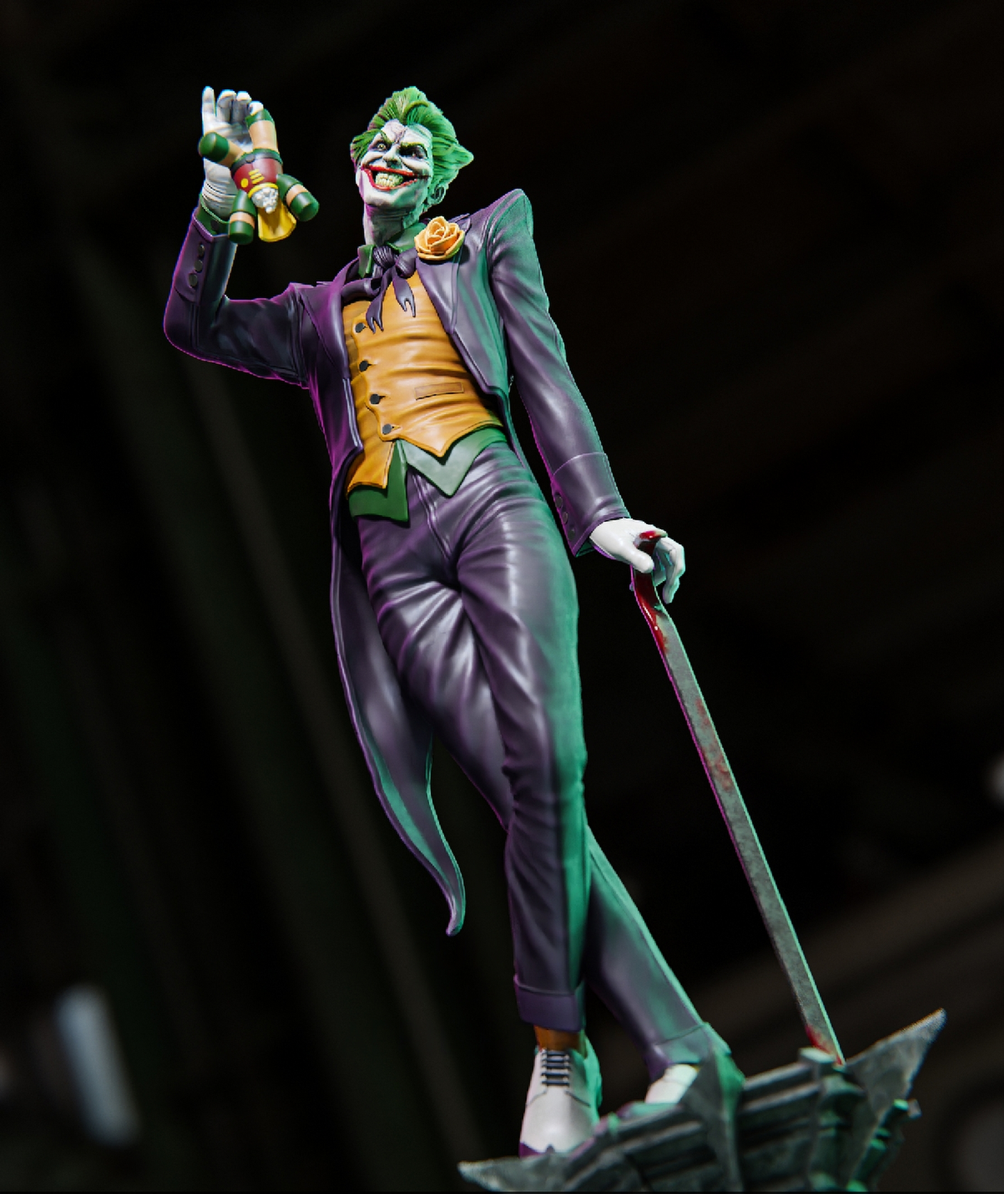 0481 Joker - DC Comics (1276) - STL 3D Print Files