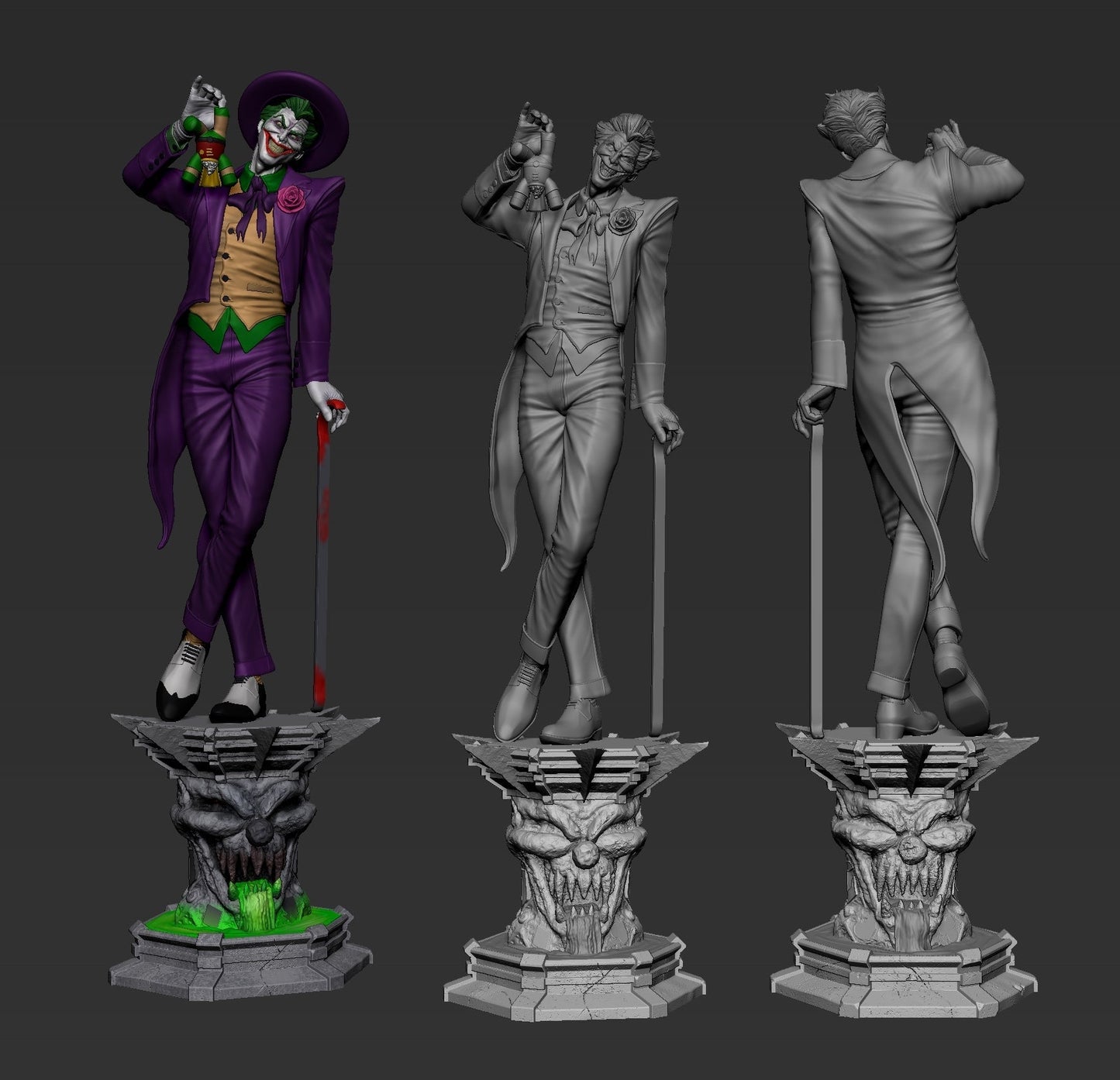 0481 Joker - DC Comics (1276) - STL 3D Print Files