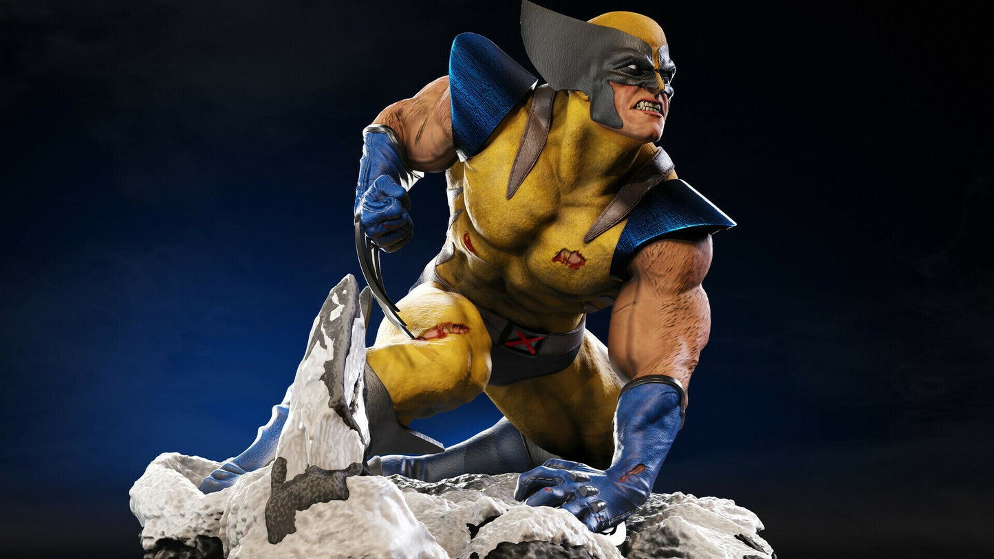 0114 Wolverine - X-MEN (1505) - STL 3D Print Files