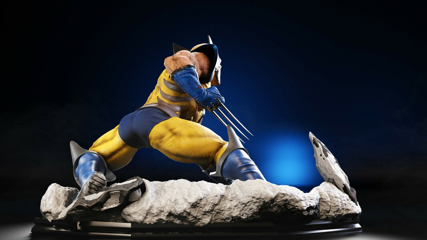 0114 Wolverine - X-MEN (1505) - STL 3D Print Files