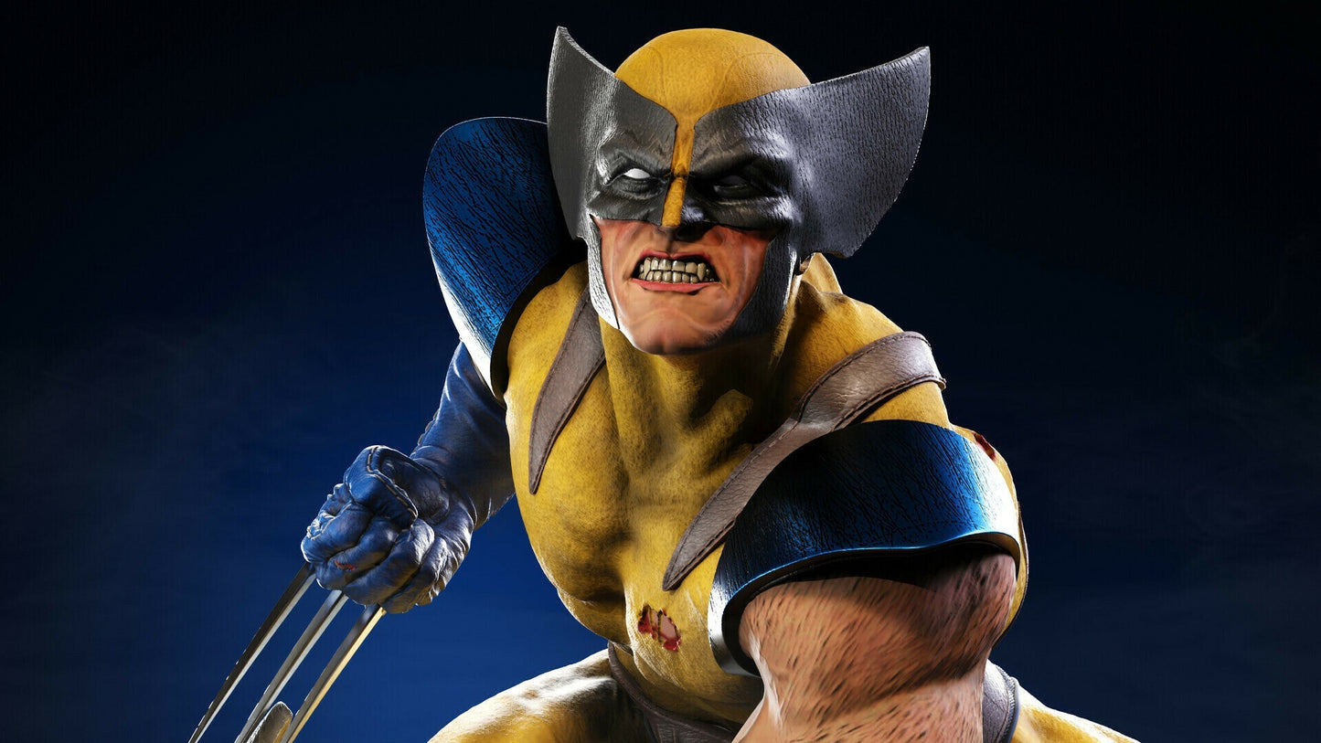 0114 Wolverine - X-MEN (1505) - STL 3D Print Files