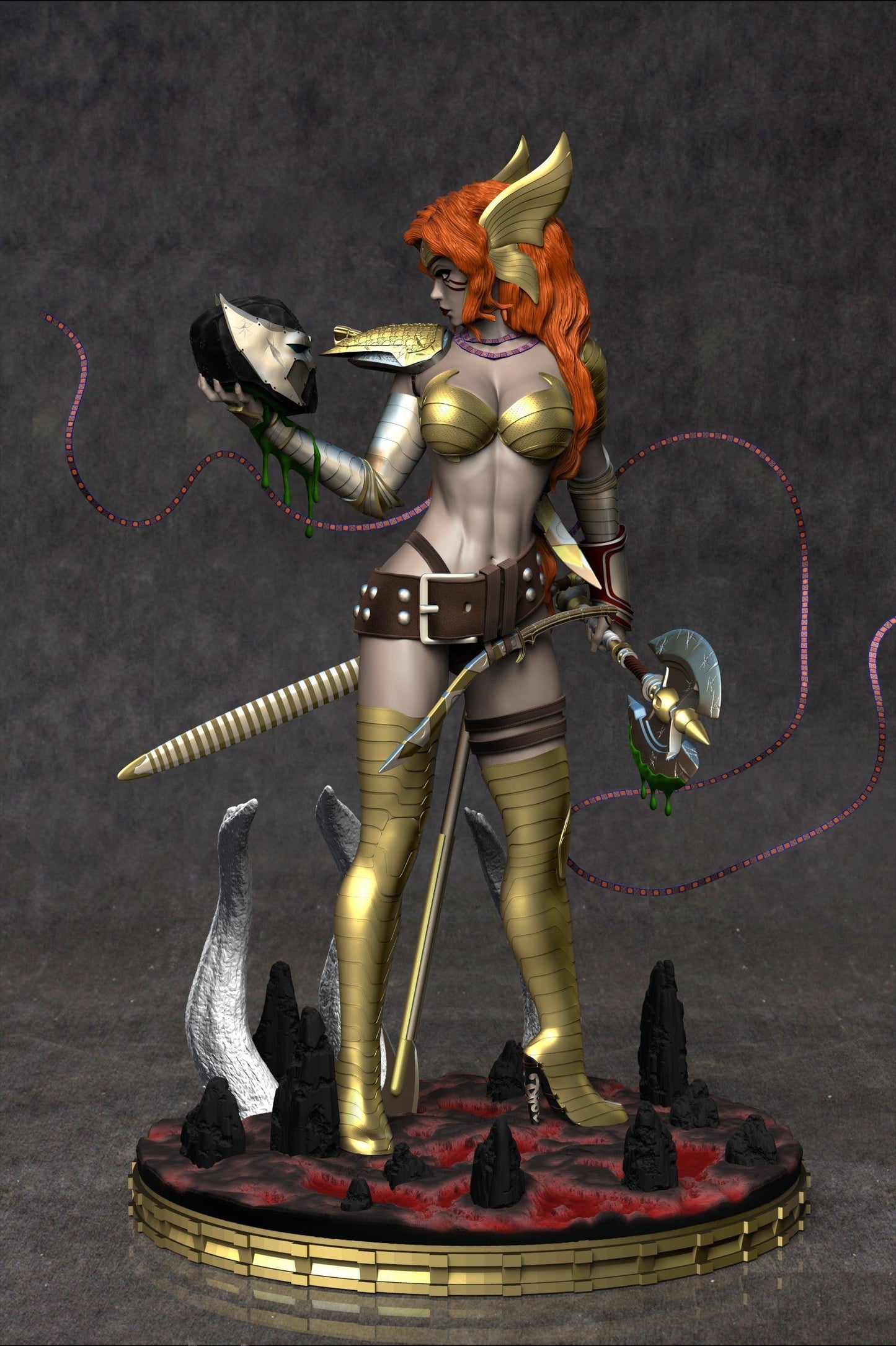 0140 Angela - Spawn (1618) - STL 3D Print Files
