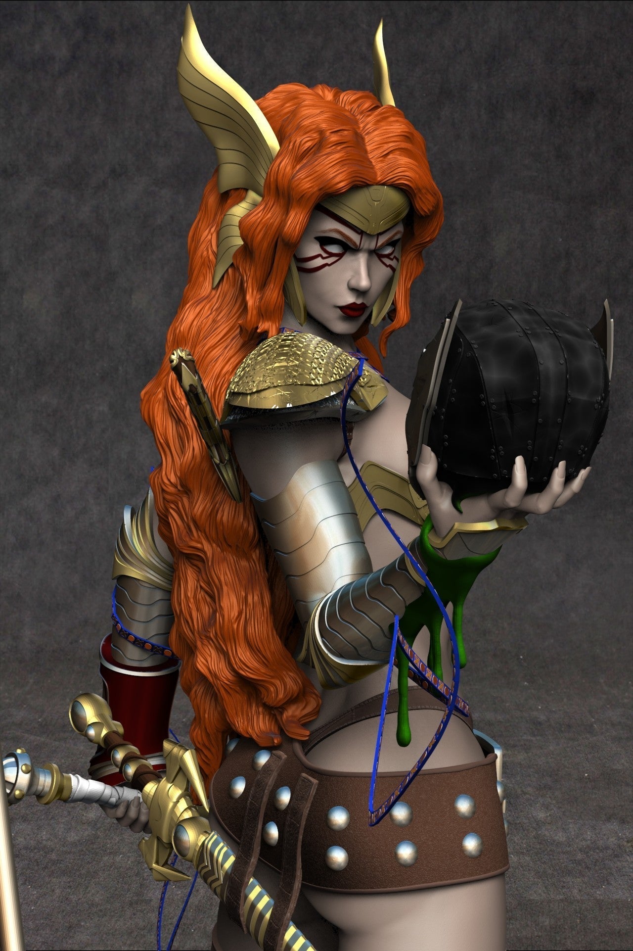 0140 Angela - Spawn (1618) - STL 3D Print Files