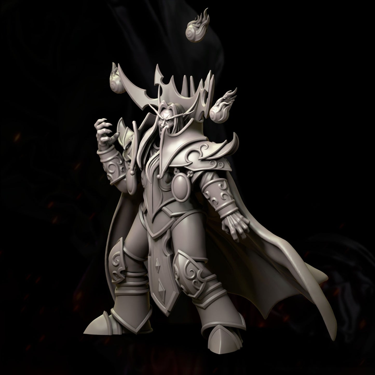 0273 The_Blood_Elf_Mage - STL 3D Print Files