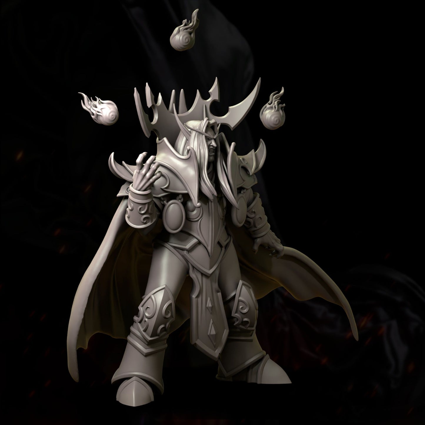 0273 The_Blood_Elf_Mage - STL 3D Print Files