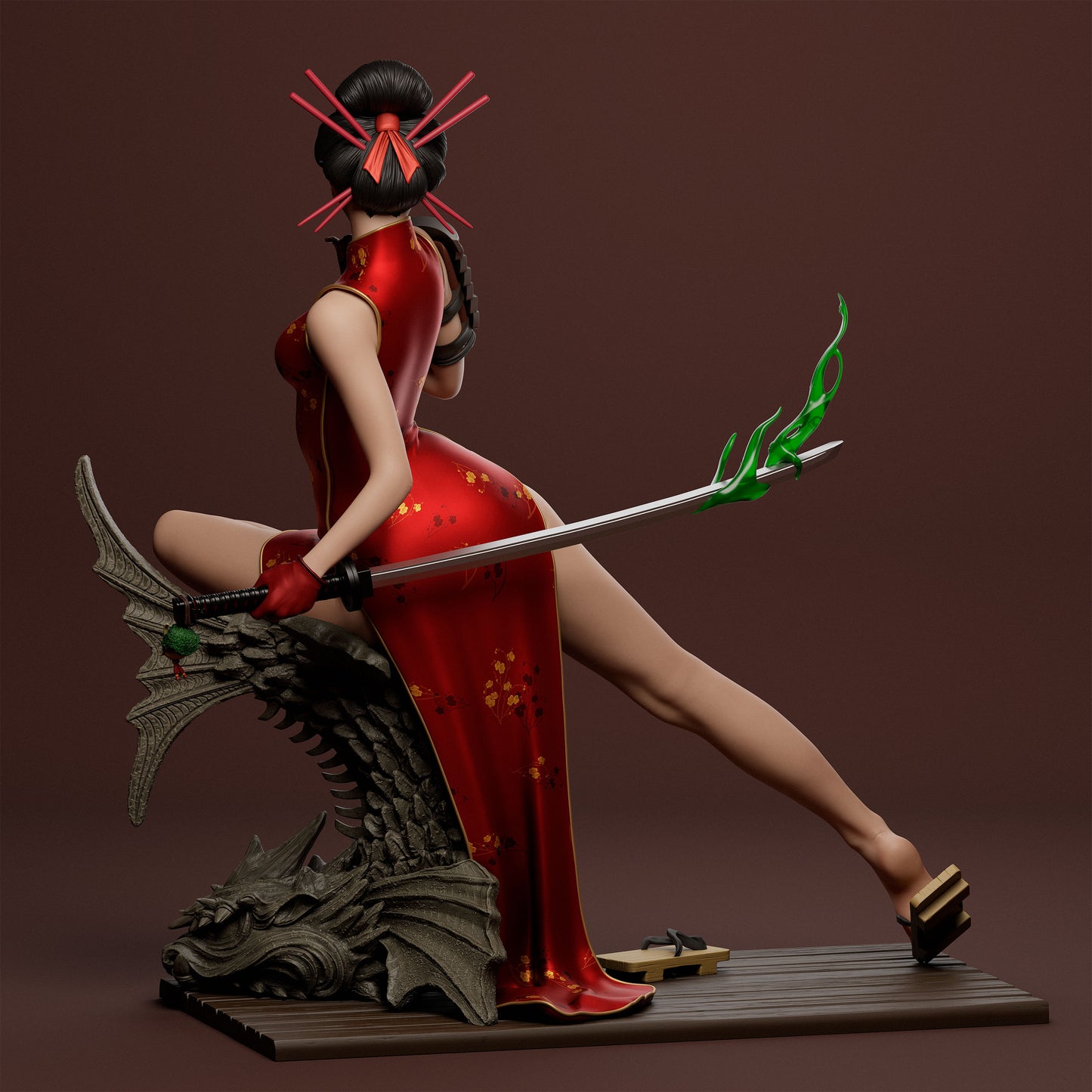0312 Katana_Bombshell - STL 3D Print Files