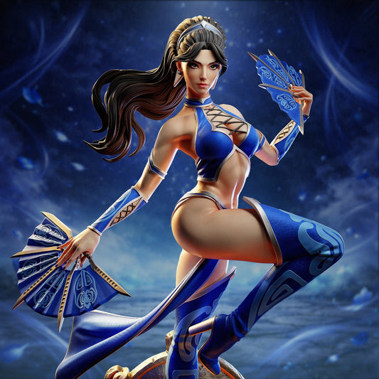 1169 Kitana_Mortal Kombat - STL 3D Print Files