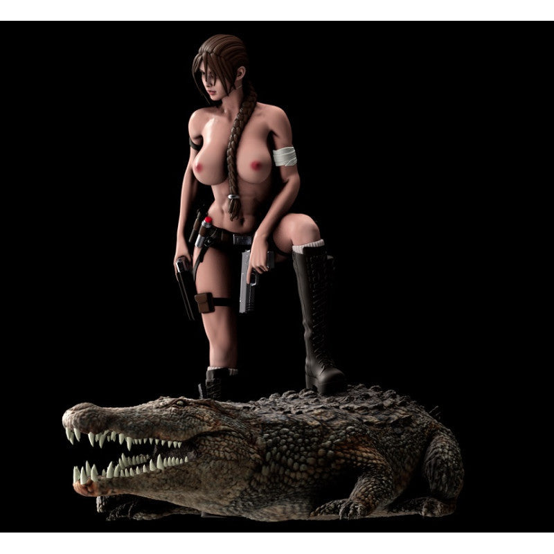0719 Lara Croft NSFW - Tomb Raider  (1258) - STL 3D Print Files