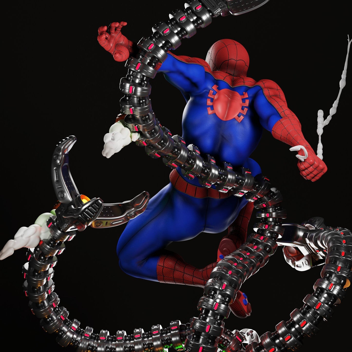 0527 Spider-man - Marvel comics (1384) - STL 3D Print Files