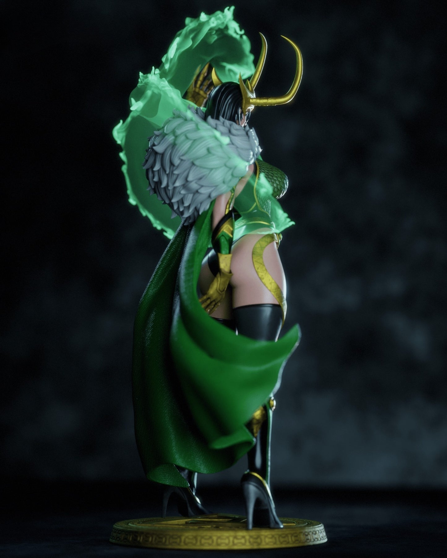 0610 Lady Loki - STL 3D Print Files