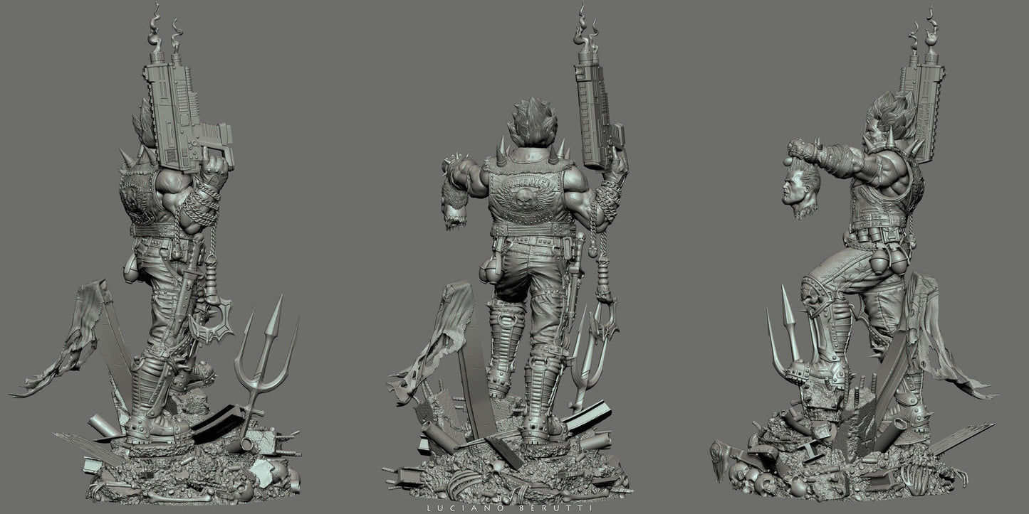 0464 Lobo - DC Comics - STL 3D Print Files