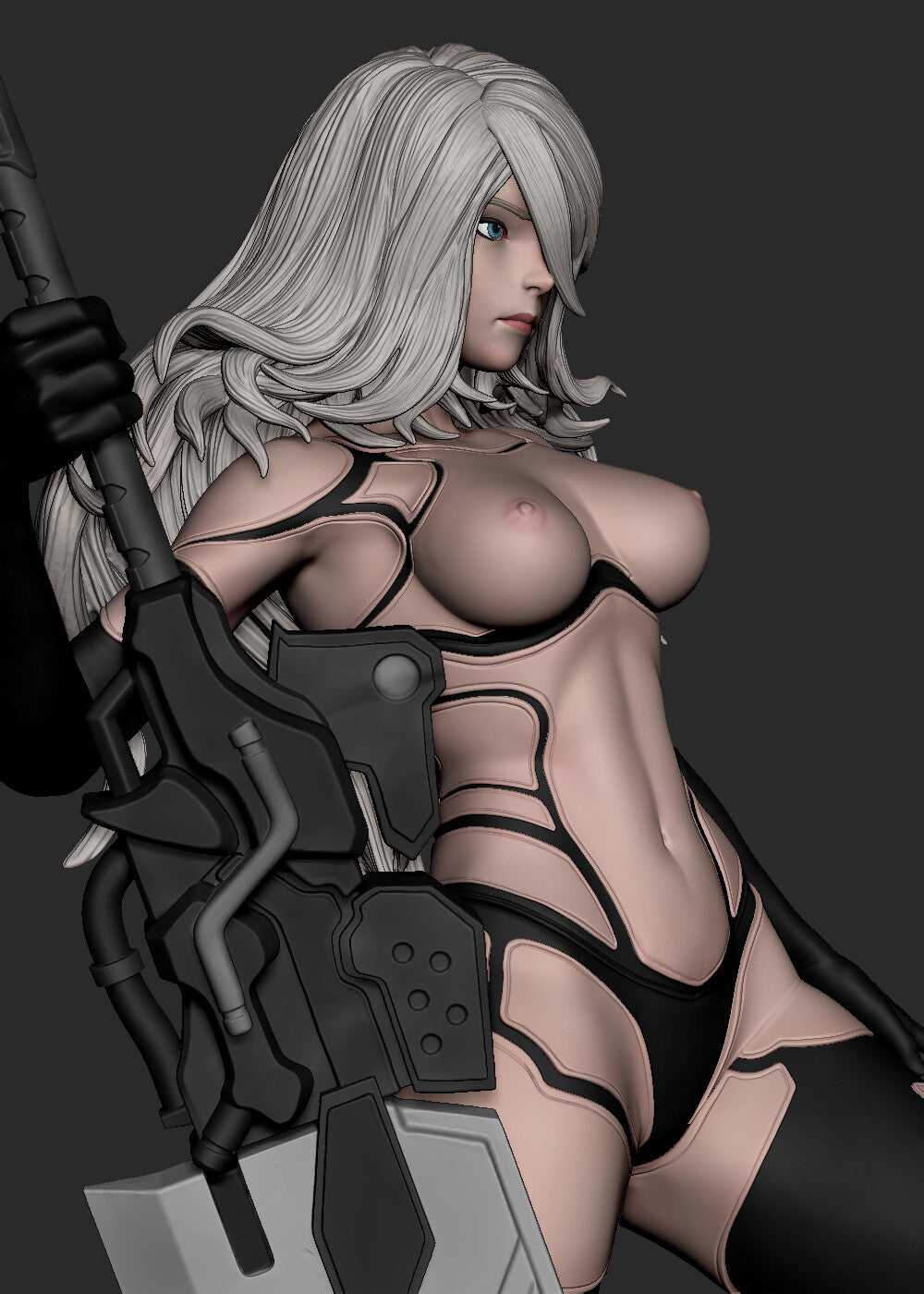 2008 A2_NieR Automata NSFW - STL 3D Print Files