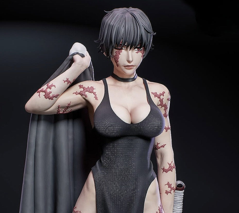 1383 Maki Zenin_Jujutsu Kaisen - STL 3D Print Files