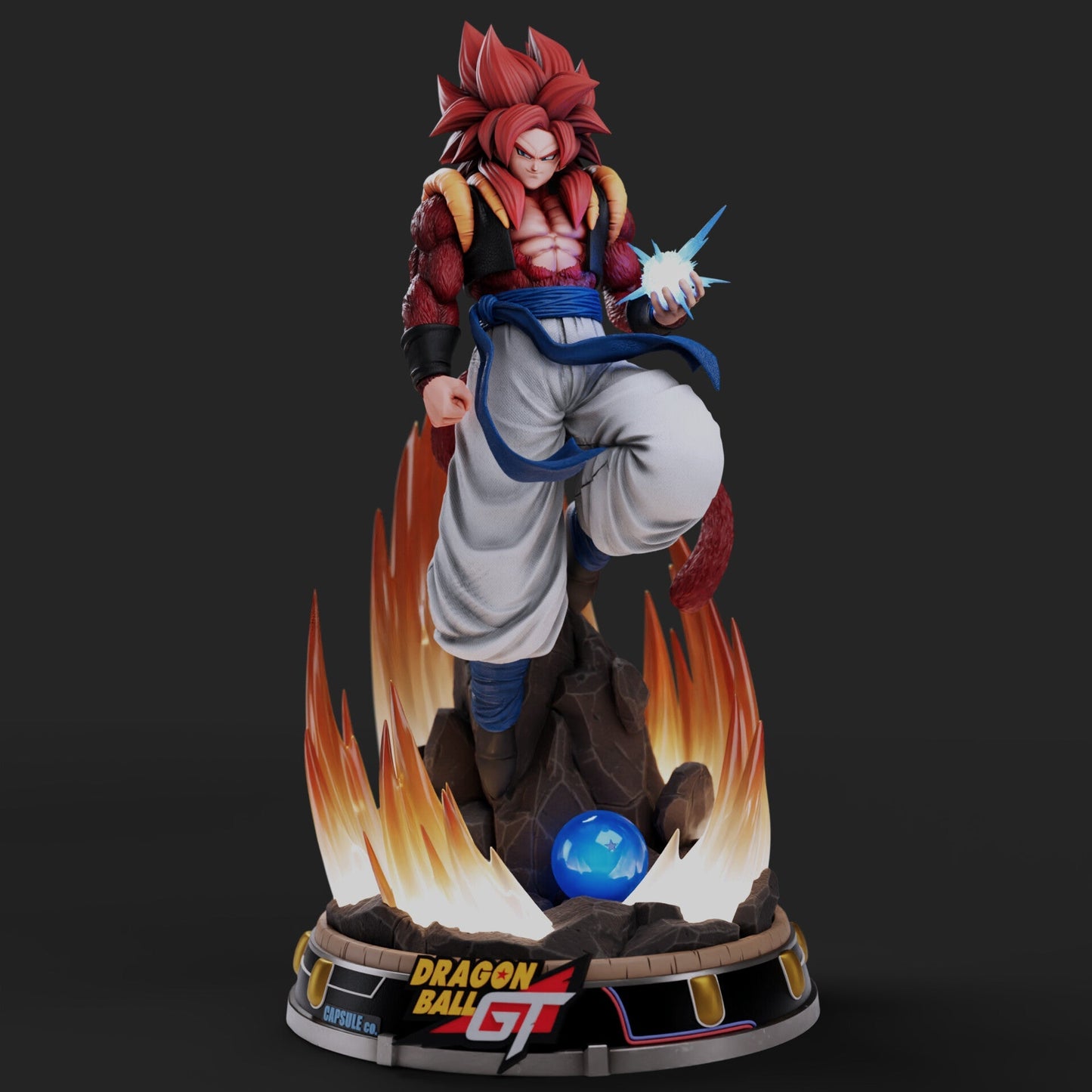 0128 Gogeta SSJ4 - Dragon Ball GT (1526) - STL 3D Print Files
