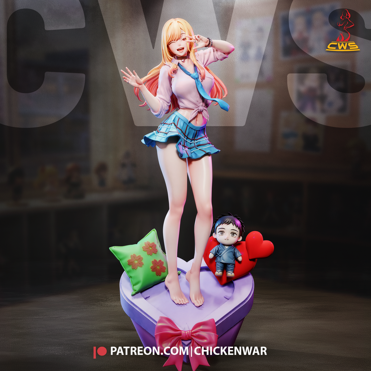 2066 Marin Kitagawa_My Dress-Up Darling NSFW - STL 3D Print Files
