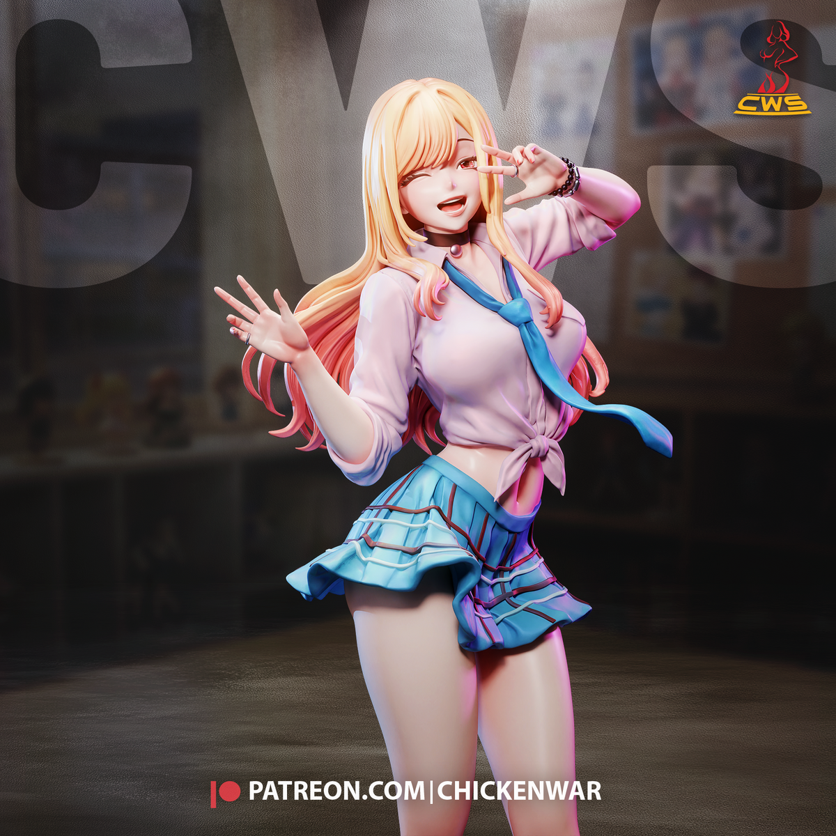 2066 Marin Kitagawa_My Dress-Up Darling NSFW - STL 3D Print Files