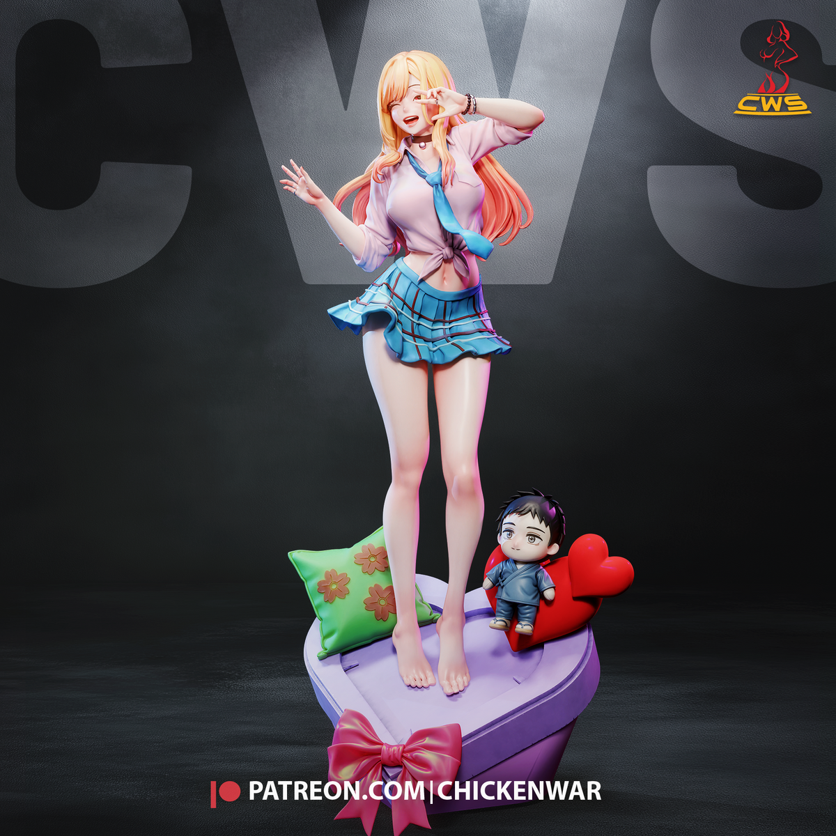 2066 Marin Kitagawa_My Dress-Up Darling NSFW - STL 3D Print Files